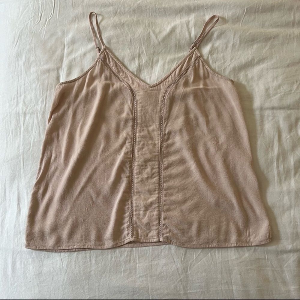 Nordstrom Treasure & Bond Lace Inset Camisole - Medium